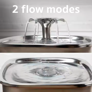 <span class=keywords><strong>Fontaine</strong></span> à eau automatique <span class=keywords><strong>pour</strong></span> animaux de compagnie Charge Cat – Distributeur d'eau économique en acier inoxydable <span class=keywords><strong>pour</strong></span> chats, chiens et lapins – <span class=keywords><strong>Fontaine</strong></span> à circulation continue - Product Image 5