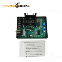 Régulateur de tension automatique monophasé/triphasé GAVR-12A AC 180-260V, remplacement pour le régulateur de tension automatique (AVR) du générateur Parbeau