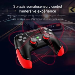 Joystick inalámbrico P06 BT <span class=keywords><strong>para</strong></span> juegos en PC, compatible con controladores P4, PS3, <span class=keywords><strong>Switch</strong></span>, PC, teléfonos Android e iOS. - Product Image 5