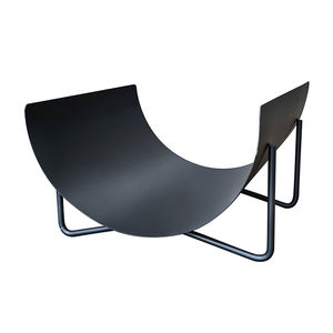 Herramientas para Chimenea Interior/Exterior, Soporte de Almacenamiento de Leña de Metal Resistente y Moderno, Accesorios para Fogatas - Product Image 5