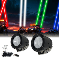 Lampe laser bleue, verte et rouge pour voiture, lampe de travail LED, faisceau spot ATV, lampe laser LED pour chariot élévateur, pour moto