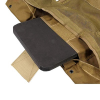 Gilet de protection tactique extérieur EVA antichoc plaques de mousse