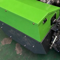 Tondeuse à chenilles télécommandée HY-1200LB, poids net 420 kg, largeur de coupe 1200 mm, chenilles en caoutchouc technique, moteur diesel