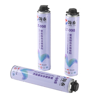 LT-998 Mousse polyuréthane expansive imperméable pour isolation, spray pour portes et fenêtres, pour le remplissage en construction