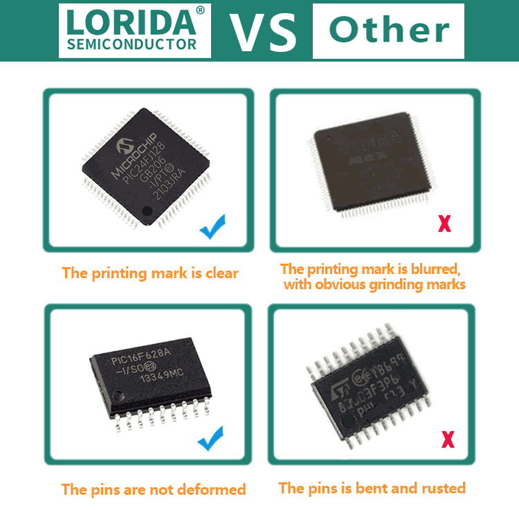 Circuito Integrado Original Lorida DSPIC30F2010-30I/SP IFX25001MEV33 SLM9670AQ20FW1311 LPC1756FBD80Y Chip IC DSPIC30F2010-30I/SP