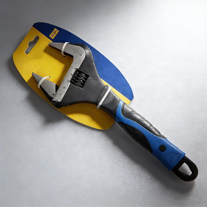 طقم مفاتيح ربط قابلة للتعديل احترافية من الفولاذ الكربوني بأحجام متعددة 6 و8 و10 بوصات للسيارات - Product Image 1