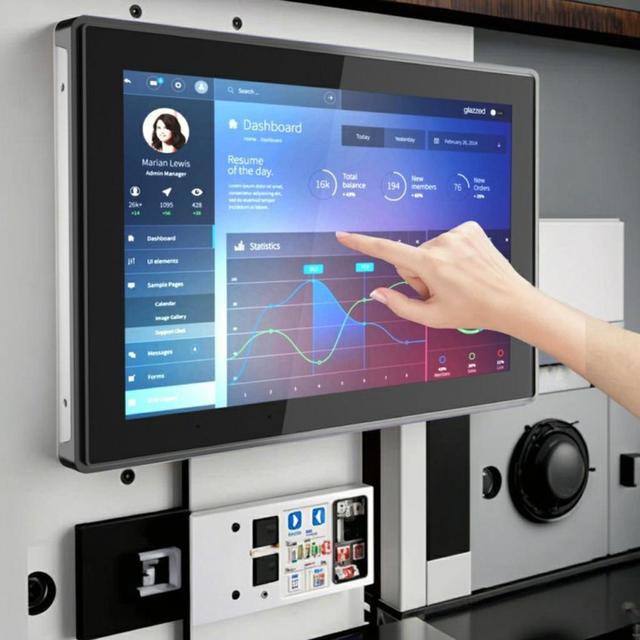 Android All-In-One Machine with 10-inch Linux RK3568 Capacitive Touch Screen and 7-inch Embedded Industrial Tablet New Condition