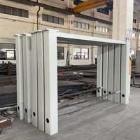 Service de soudure métallique, fabrication sur mesure de pièces en tôle, estampage, cadre soudé pour clôture de jardin extérieur, OEM ODM