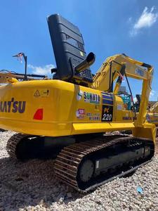 Vente chaude KOMATSU PC220-6 Matériel de terrassement moyen d'occasion Komatsu PC220-6 PC220-7 PC220-8 PC220LC PC240LC Prêt à travailler - Product Image 2