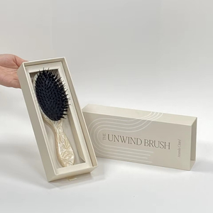 Phổ biến tùy chỉnh ngăn kéo phong cách sang trọng Lược giấy Bao bì hộp giá thấp bán buôn tóc bàn chải Hộp quà tặng với tay áo - Product Image 6