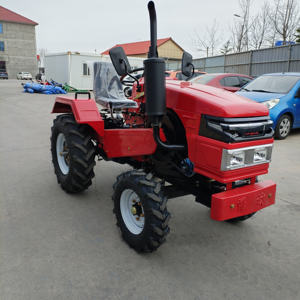 จัดส่งฟรี เครื่องจักรก่อสร้างขนาดเล็ก รถแทรกเตอร์ล้อเล็ก รถแทรกเตอร์ขนาดกะทัดรัดจากจีน - Product Image 3