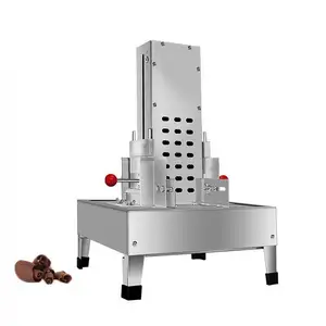 Biscuit Dip Strawberry Donut Coating Process Mould Machine and Chocolate Enrobe with Cooling Tunnel