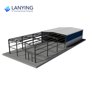 Nhiều câu chuyện đúc sẵn Kết Cấu Thép công nghiệp nhà kho hội thảo nhà chứa máy bay xây dựng - Product Image 5