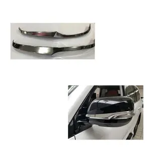 АБС-пластик хром зеркало заднего вида украшения накладка Автомобильное зеркало заднего вида в полоску для Lexus LX570 отделка