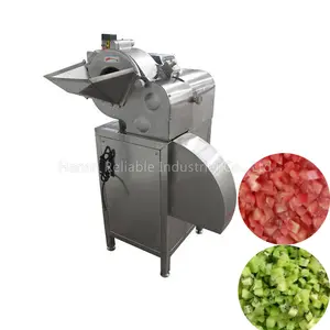 Commercial Vegetable Cutter High-Output Fruits Kiwi Apple Onion Carrots Dicing Cutter Machine
