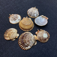 SSeeSY coquille naturelle conque pendentif 3D coquille Aquarium poisson décoration à la main bijoux à bricoler soi-même collier bijoux accessoires