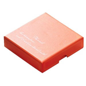 Exquisite Chinese Style Jewelry <b>Box</b> <b>Red</b> Orange Rectangular <b>Gift</b> Packaging With Lid For Jewelry Storage And Gifting - Product Image 5