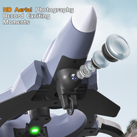 Drone de combat JJRC H129 Brushless EVA avec télécommande 2.4G, écran et photographie aérienne