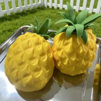 Grensoverschrijdend creatief simulatie fruit grote ananas slow rebound stressverlichtend speelgoed squishy voor ontlading en ontspanning