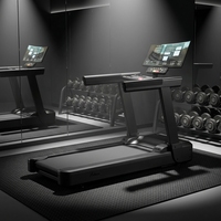 Tapis roulant électrique professionnel pour salle de sport, équipement de fitness, exercice aérobie, écran LCD, écran de projection, sans fil, Liva