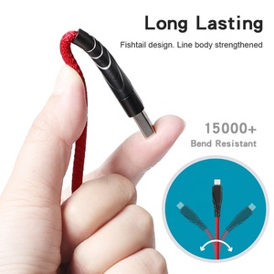 1M USB A Để USB-C Cáp Bện 3A USB C Nhanh Chóng Sạc Loại C Cáp Cho iPhone 15 16 Pro Max Samsung Galaxy S25 25 + Siêu - Product Image 4