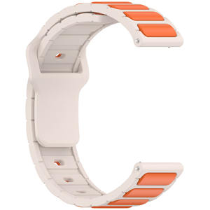 Correa de silicona IVANHOE de 20mm y 22mm para Samsung Galaxy Watch Gear S3 Active2, pulsera para Amazfit <span class=keywords><strong>GTS</strong></span>/<span class=keywords><strong>2</strong></span>/3/4 <span class=keywords><strong>Huawei</strong></span> Watch Band - Product Image 6