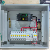 Boîtier de distribution basse tension monophasé 63A avec ATS (système de transfert automatique) pour équipement commercial et situations d'urgence