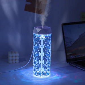 Humidificador de aire de 400ML, difusor de aroma USB, purificador de aceites esenciales, generador de niebla aromática, Humidificador con luz RGB para coche, hogar y dormitorio - Product Image 1
