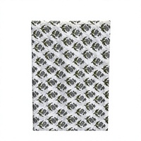 Tissu imprimé à la main, tissu en coton pur, imprimé floral grenade, tissu en coton indien fait main, tissu en coton biologique