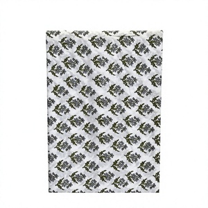 Hand Block Print Fabric Pure Cotton Fabric Floral Pomegranate Print Cotton Fabric <b>Indian</b> Handmade Textile Organic Cotton Fabric - Product Image 1