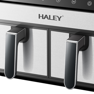 Friteuse à air électrique Haley, grande taille, double tiroir, feuille magnétique carrée <span class=keywords><strong>pour</strong></span> la maison, la voiture, la friteuse à air, les chips, tableau des temps inclus - Product Image 4
