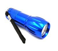 9-LED-Taschenlampe Hersteller OEM Tiger World Trockenbatterie Taschen-Maglite-Taschenlampe