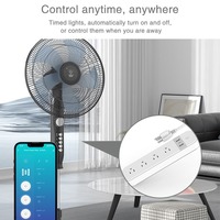 Regleta Inteligente WiFi Tuya de Alta Calidad con Puertos USB A+C, Control Remoto y Temporizador para Hogar y Oficina