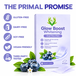 Película Oral Blanqueadora Glow Boost de Marca Privada con Vitamina C para una Piel más Clara, Película Oral Iluminadora de Arándanos - Product Image 4