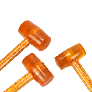 Robuster DIY Fliesen reparatur gummi <span class=keywords><strong>hammer</strong></span> mit rutsch festem Holzgriff OEM Anpassbarer Artikel-Schutz fest verbunden - Product Image 5