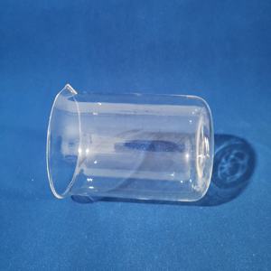 अनुकूलित गर्मी प्रतिरोध पॉलिश स्पष्ट सपाट तल मापने ग्लास क्वार्ट्ज बीकर - Product Image 3