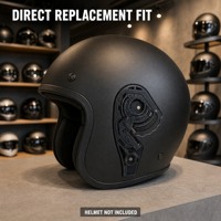 Plaque de base de remplacement pour mécanisme de visière de casque MT-V-19, paire pour casque MT Thunder 3 JET
