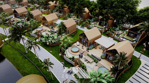 Conteneur de maison modulaire de luxe de haute qualité tendance pour les centres de villégiature piscines forestières résidence assemblée pour l'immobilier - Product Image 3