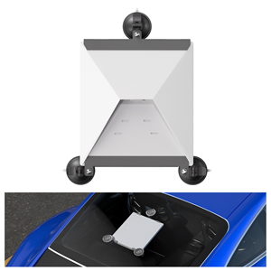 ขายึดหลังคาแบบดูดสูญญากาศสำหรับ Starlink Mini ปรับมุมได้ ใช้ได้กับ Starlink Mini สำหรับติดตั้งภายนอกรถยนต์ หลังคาซันรูฟ รถบ้าน - Product Image 1