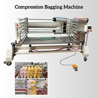 Machine de compression pour couettes et oreillers |   Machine de compression et d'emballage de literie pour usine de textiles de maison
