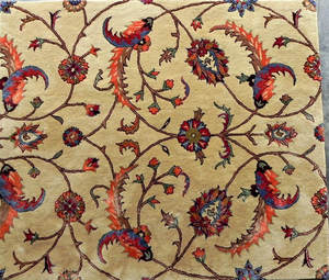 Paillassons de porte en laine tuftée à la main, tapis élégants et durables, tapis d'entrée en fibre naturelle douce, tapis en laine de qualité supérieure fait main pour la maison - Product Image 5