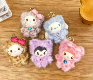 Hot Bán Mini Động Vật Sang Trọng Dâu Gấu Đồ Chơi Thiết Lập Mini Động Vật <span class=keywords><strong>Keychain</strong></span> Ba Lô Mặt Dây Chuyền Nhỏ Thú Nhồi Bông Số Lượng Lớn - Product Image 5