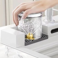 Évier de cuisine intelligent multifonctionnel en acier inoxydable 304 de 30 pouces, à montage par le haut, avec cascade, cuve unique, logo personnalisé