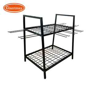 Supermarket Metal <strong>Display</strong> Floor Stand <strong>Mop</strong> Wire Mesh <strong>Dump</strong> <strong>Bin</strong> Sweeping <strong>Broom</strong> <strong>Display</strong> <strong>Rack</strong> - Product Image 2