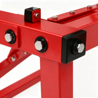 BH1007 Banc de musculation isolaux réglable inclinable pour l'entraînement de la poitrine Hammer Strength, équipement de gym en acier Q235, 150 kg