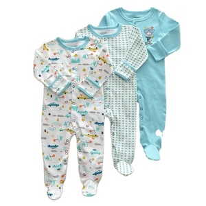 Combinaison pour enfants en tricot doux de haute qualité, imprimée à pois, en coton pour filles - Product Image 2