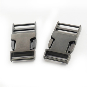 Metal Side Release Buckle 20mm Zinc Alloy Durable Wear Resistant For Bags Backpack Schoolbag <b>Webbing</b> Hardware Accessory - Product Image 1