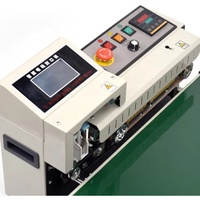 Machine de cachetage d'emballage de chaleur de papier d'aluminium de poche de la vitesse rapide 12 M/Min mini scellant continu de bande de sacs en plastique