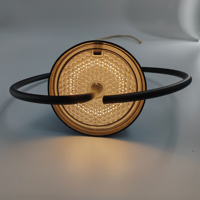 Lampe de table LED sans fil moderne pour restaurant Zafferano, rechargeable, à intensité variable, température de couleur multiple, corps en aluminium, longue durée de vie