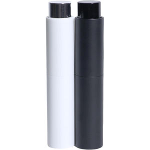 Bouteille de shampooing en plastique noir mat cylindrique vide de 200 ml, 250 ml, 300 ml avec bouchon à disque, vente en gros - Product Image 1